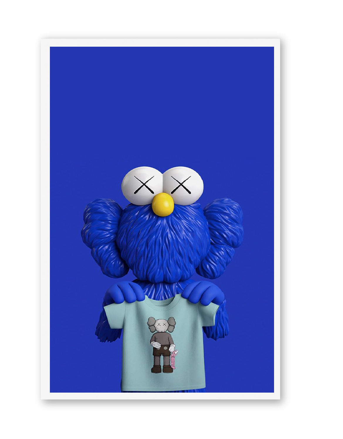 Kaws BFF blue