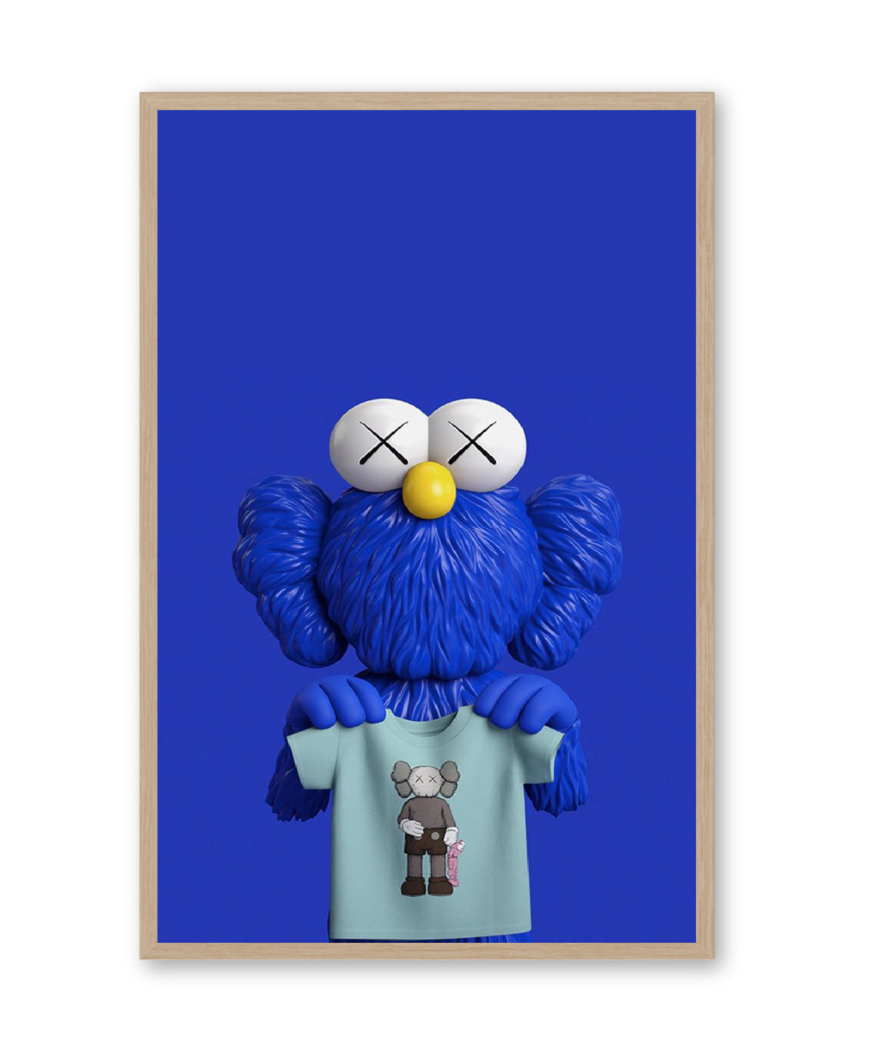 Kaws BFF blue