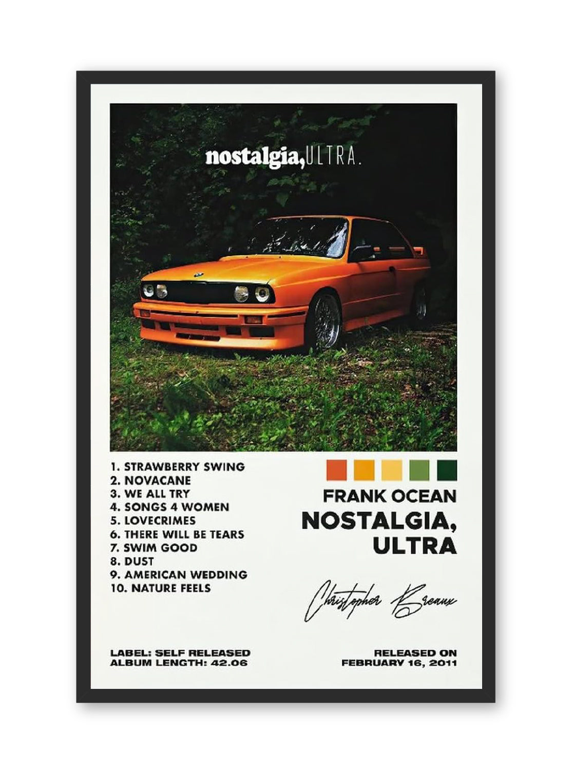 Nostalgia, Ultra Frank Ocean