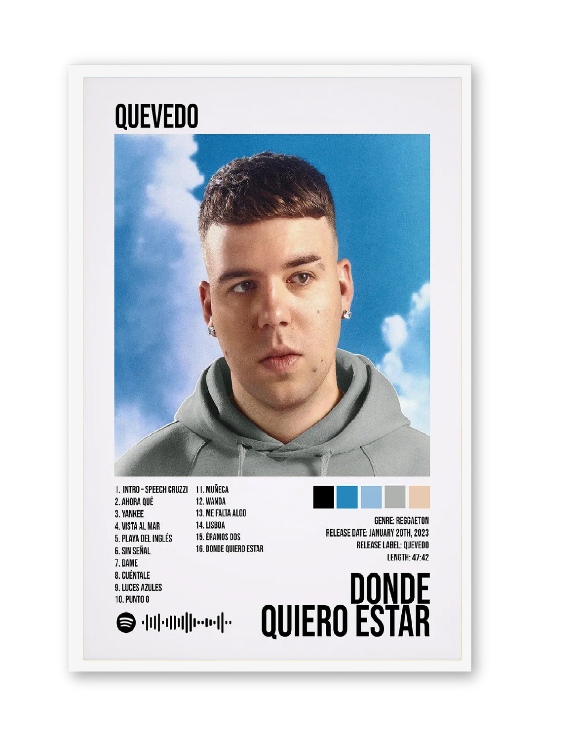 Donde Quiero Estar, Quevedo