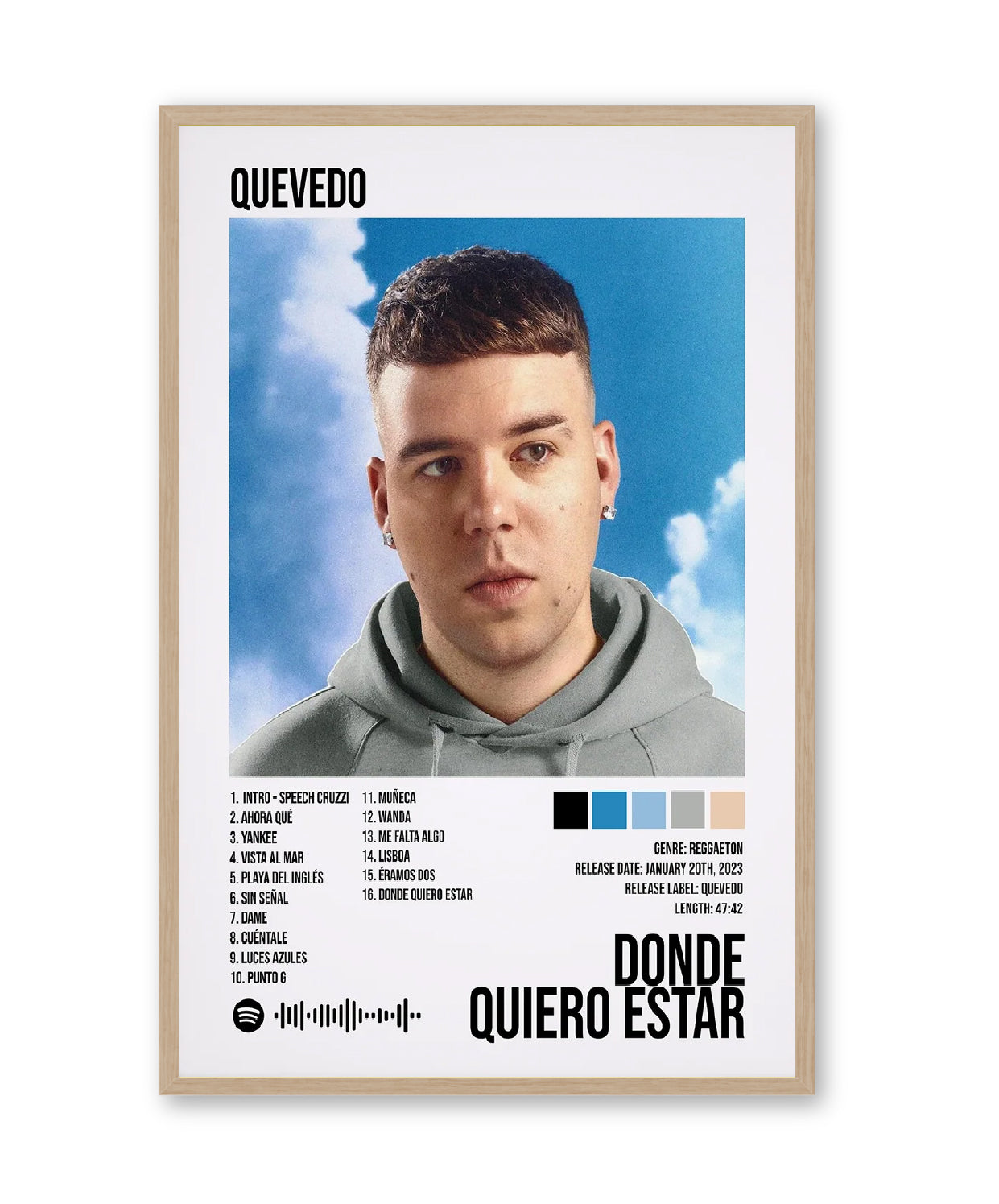 Donde Quiero Estar, Quevedo